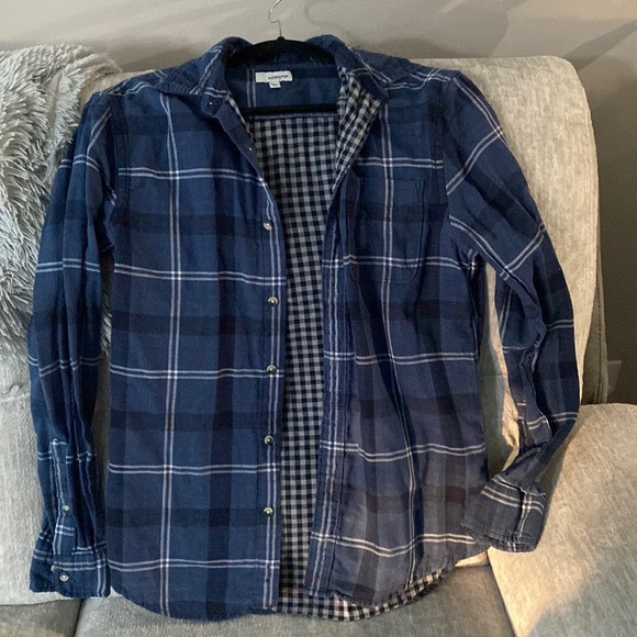 Sonoma t shirt buttons casual elegant blue - Picture 1 of 5